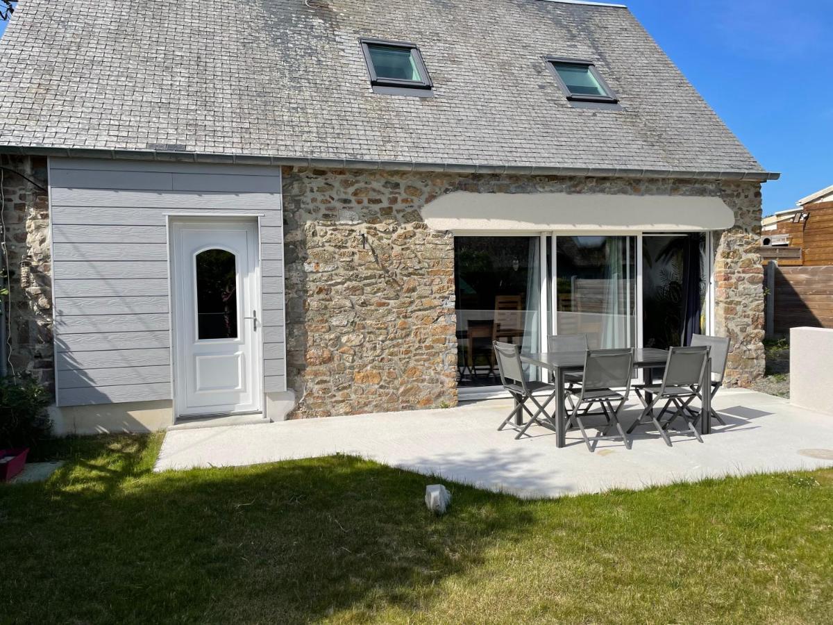 Gouville-sur-Mer Charmante Maison A Deux Pas De La Mer מראה חיצוני תמונה
